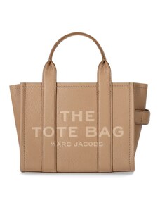 Borsa A Mano The Leather Small Tote Cammello Marc Jacobs