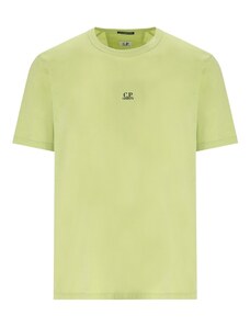 cp-company T-shirt Light Jersey 70/2 White Pear C.p. Company