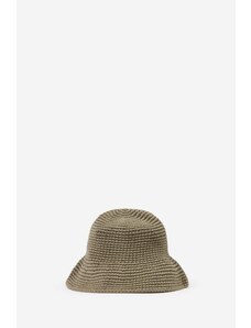 Our Legacy Cappello TOM TOM in cotone verde