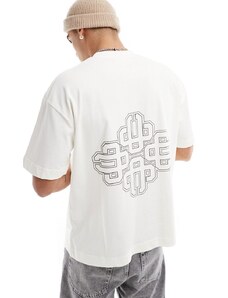 The Couture Club - Emblem - T-shirt bianco sporco
