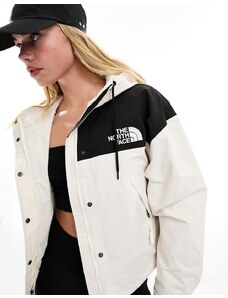 The North Face - Reign On - Giacca bianca e nera con logo-Bianco