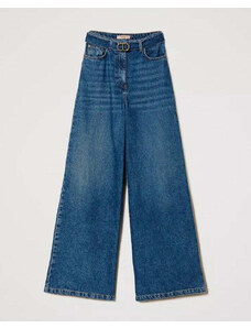 TWINSET Jeans Zampa con cintura