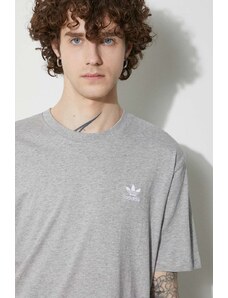 adidas Originals t-shirt in cotone Essential Tee uomo colore grigio IR9692