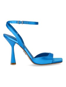 Sandalo Con Tacco Tania Azzurro Sergio Levantesi