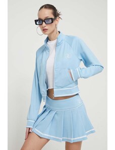 Juicy Couture felpa donna colore blu con applicazione