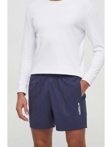adidas TERREX shorts sportivi Multi uomo colore blu navy IP6864