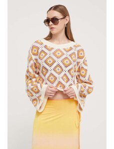 Desigual maglione donna colore beige