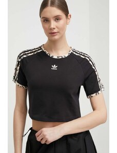 adidas Originals t-shirt donna colore nero IY7062