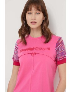 Desigual t-shirt donna colore rosa