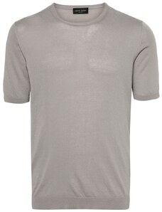 Roberto Collina T-shirt in maglia grigia