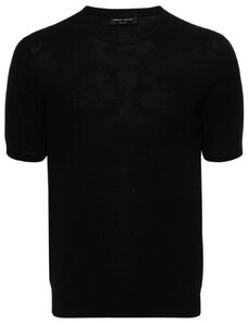 Roberto Collina T-shirt in maglia nero