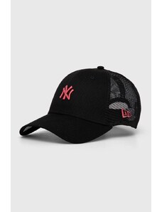 New Era berretto da baseball colore nero con applicazione NEW YORK YANKEES