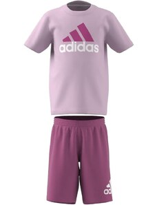 Adidas completo t-shirt short pink kids