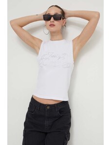 Juicy Couture top donna colore bianco