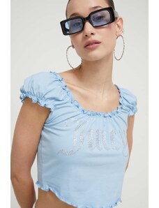 Juicy Couture top donna colore blu