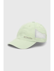 Columbia berretto da baseball Tech Shade colore verde con applicazione 1539331