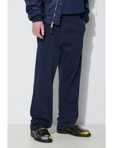 Alpha Industries pantaloni Chino uomo colore blu navy 146203