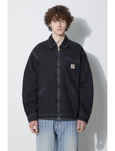 Carhartt WIP giacca di jeans OG Detroit Jacket uomo colore nero I033039.8906