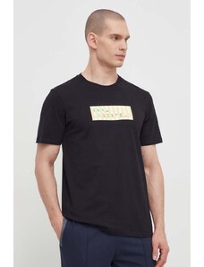 Karl Lagerfeld t-shirt in cotone uomo colore nero