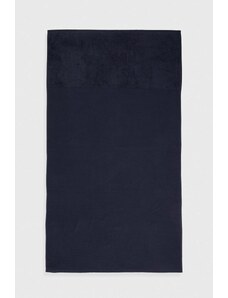 Emporio Armani Underwear asciugamano con aggiunta di lana colore blu navy