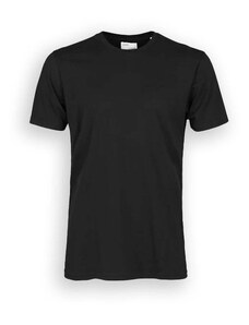 T-Shirt Colorful Standard Cotone Organico Nero Uni
