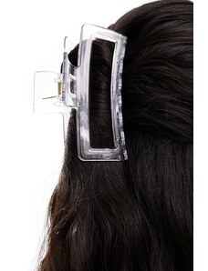 DesignB London - Pinza per capelli grande trasparente-Nessun colore