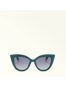 Furla Sunglasses Occhiali Da Sole Jasper Verde Acetato Biologico + Nylon Donna