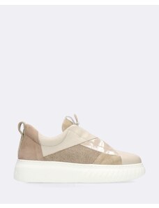 AndiaFora Sneakers patch in pelle