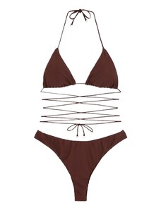 ME FUI - Bikini Triangolo Marrone