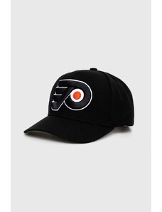Mitchell&Ness berretto da baseball NHL PHILADELPHIA FLYERS colore nero con applicazione