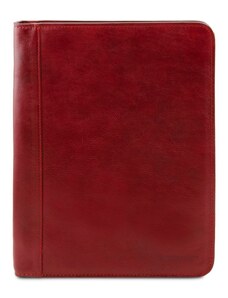 Tuscany Leather TL141287 Luigi XIV - Portadocumenti con cerniera Rosso