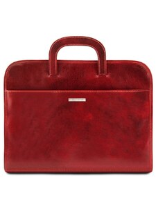 Tuscany Leather TL141022 Sorrento - Cartella portadocumenti in pelle Rosso