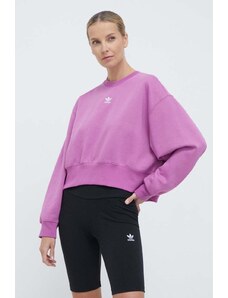 adidas Originals felpa Adicolor Essentials Crew Sweatshirt donna colore rosa IR5975