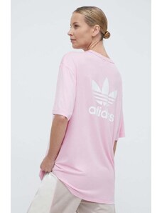 adidas Originals t-shirt Trefoil Tee donna colore rosa IR8067