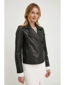 Sisley giacca da motociclista donna colore nero
