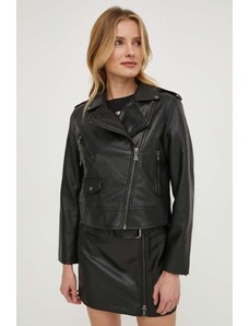 Sisley giacca da motociclista donna colore nero