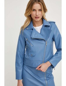 Sisley giacca da motociclista donna colore blu