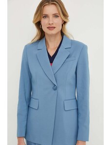 Sisley giacca colore blu