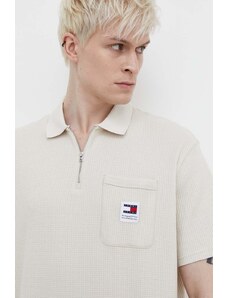Tommy Jeans polo uomo colore beige