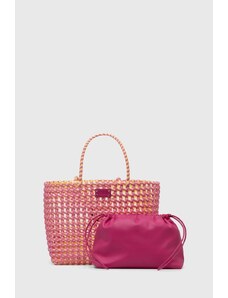 MSGM borsetta colore rosa