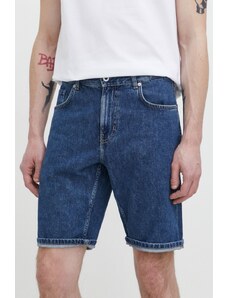 Karl Lagerfeld Jeans pantaloncini di jeans uomo colore blu navy