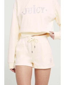 Juicy Couture pantaloncini donna colore beige con applicazione