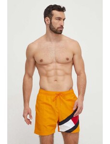 Tommy Hilfiger pantaloncini da bagno colore arancione