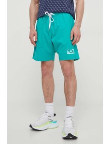 EA7 Emporio Armani pantaloncini uomo colore verde