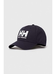 Helly Hansen berretto da baseball in cotone Czapka HH Ball Cap 67434 001 colore blu navy 67489