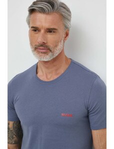 HUGO t-shirt in cotone 3 - pack pacco da 3 uomo colore bianco