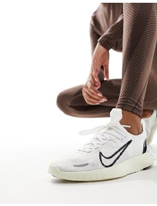 Nike Running - Free Run NN - Sneakers bianche e nere-Bianco