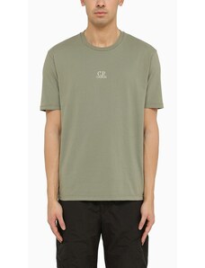 C.P. Company T-shirt Agave green in cotone con logo