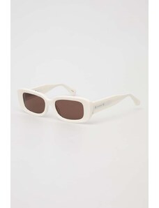 AllSaints occhiali da sole donna colore bianco