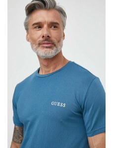Guess t-shirt uomo colore blu navy